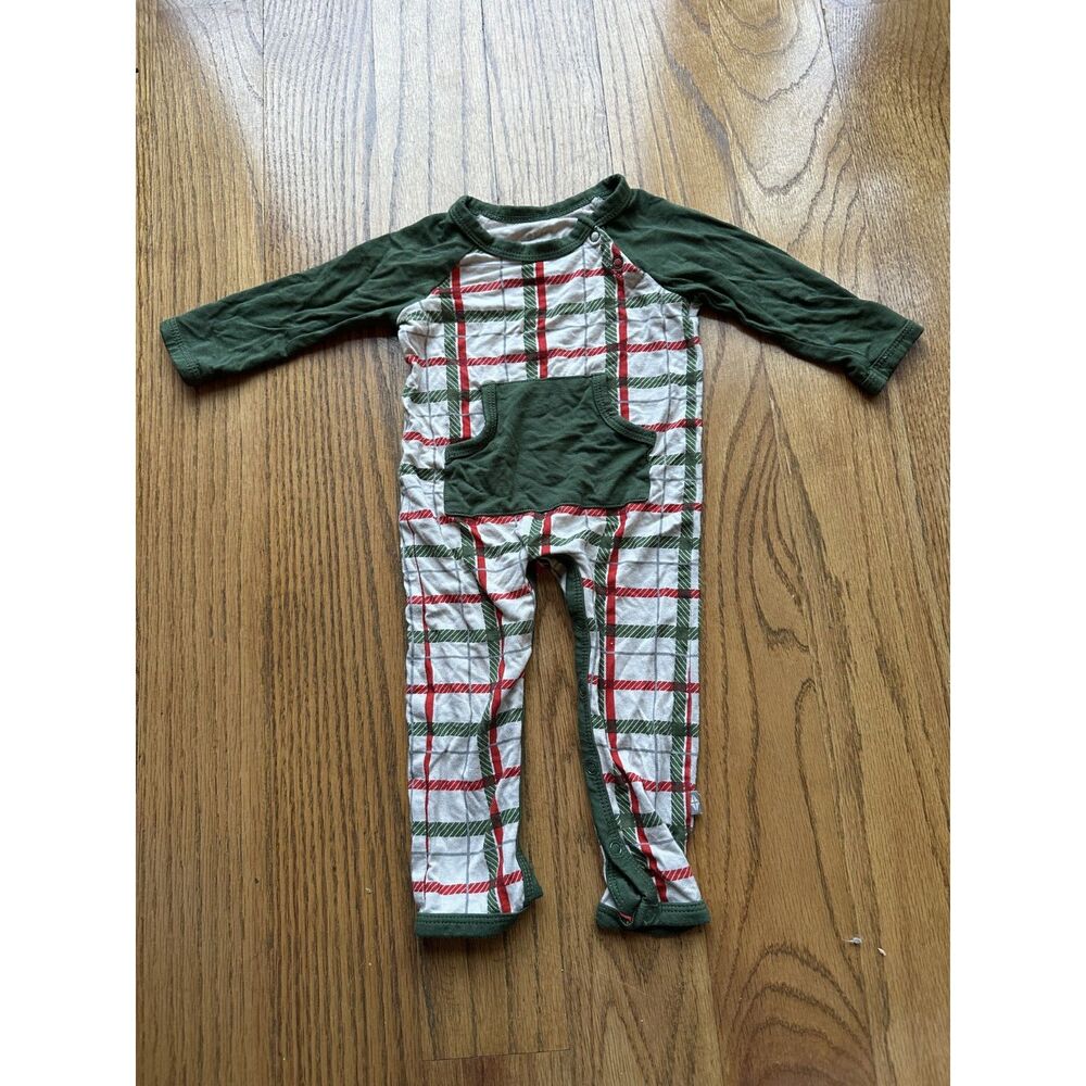 Kyte baby 3-6M Holiday Bamboo Romper